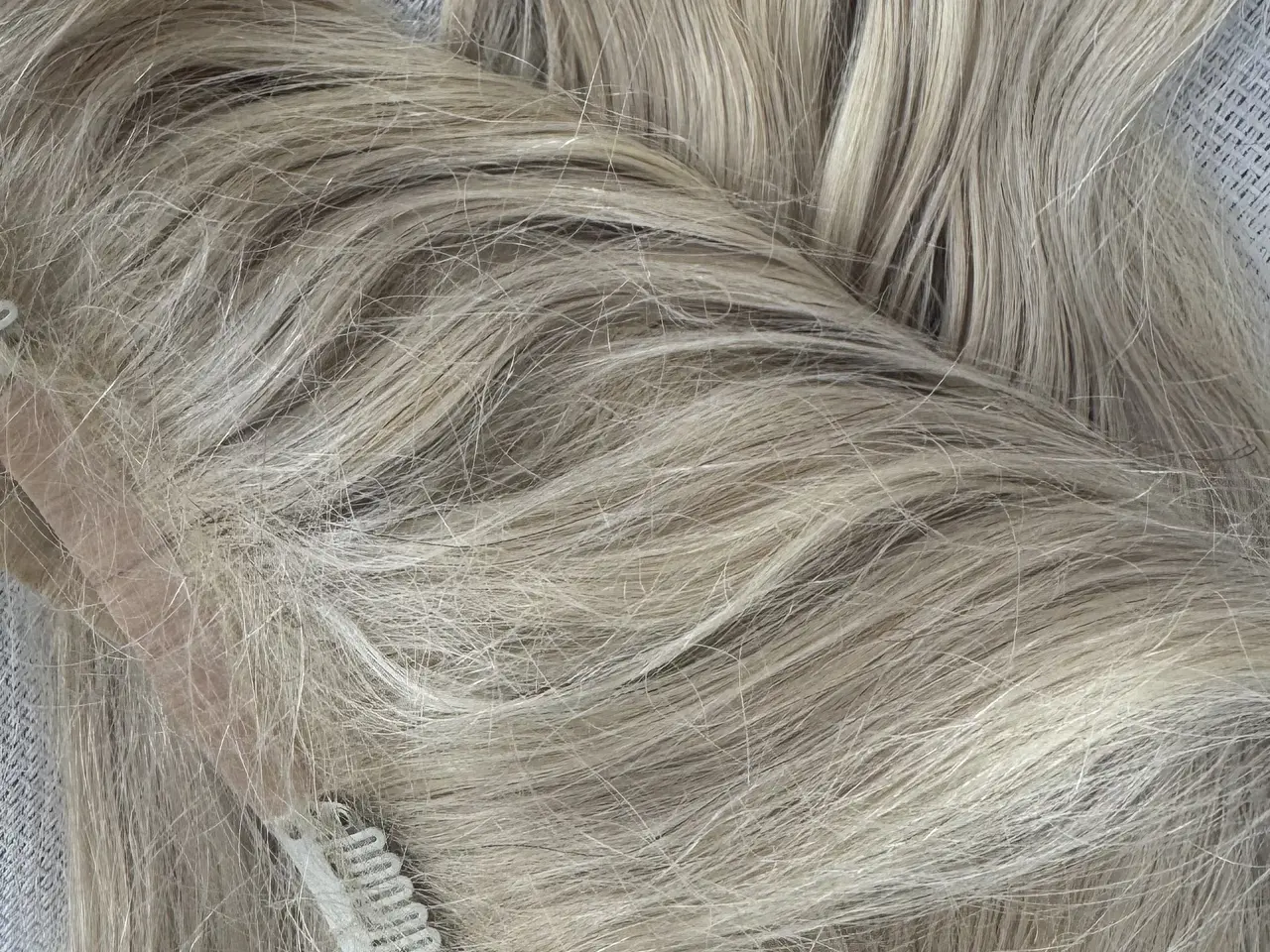 Billede 2 - Ægte naturligt hår / seamless clip-in extensions 4