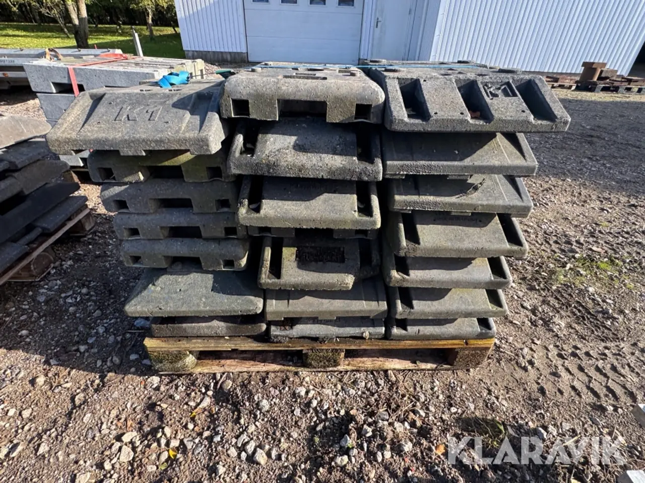 Billede 6 - Afspærringsmateriel og skiltefødder 5 paller