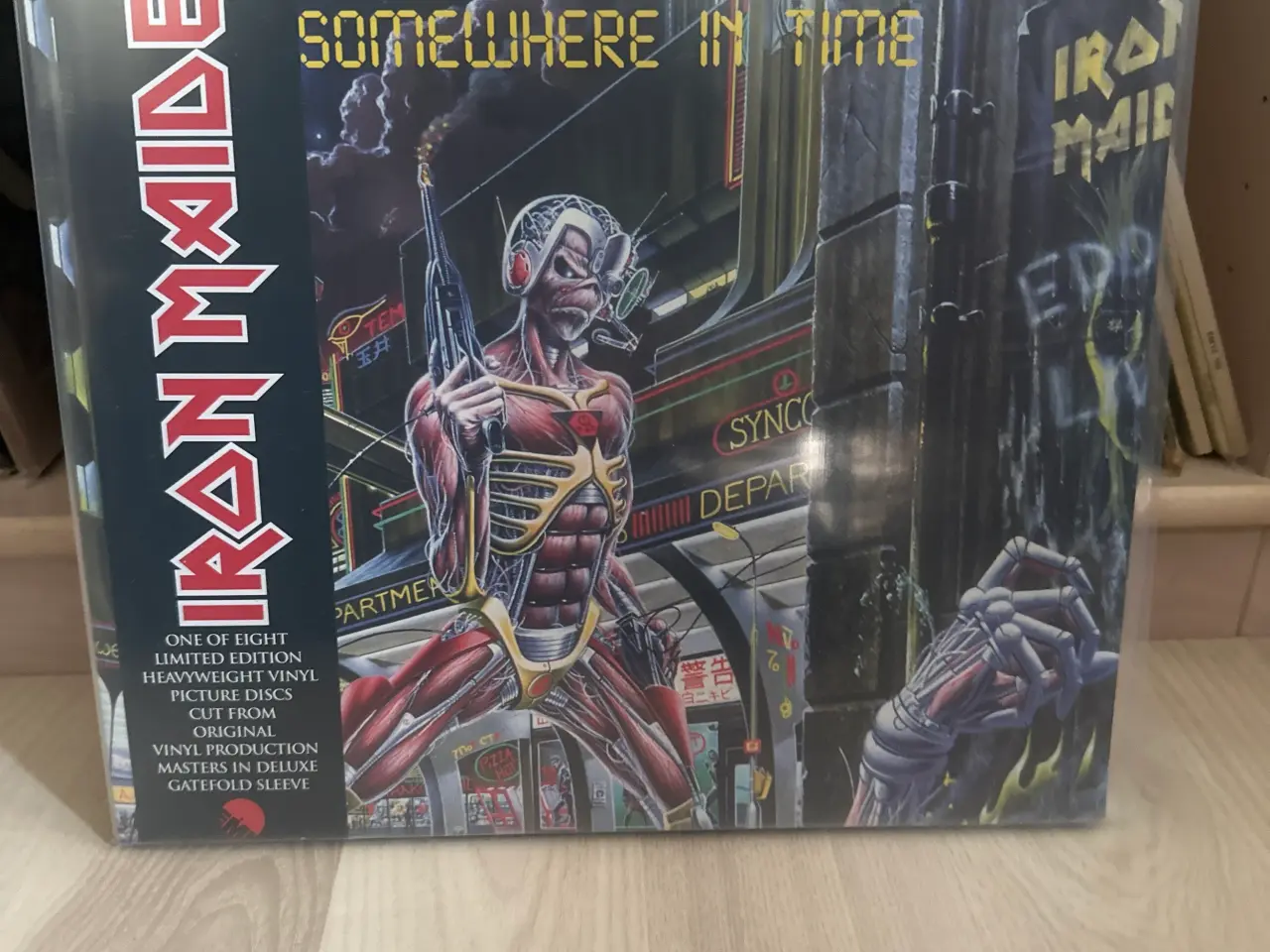 Billede 1 - Iron Maiden. Somewhere in time picture disk