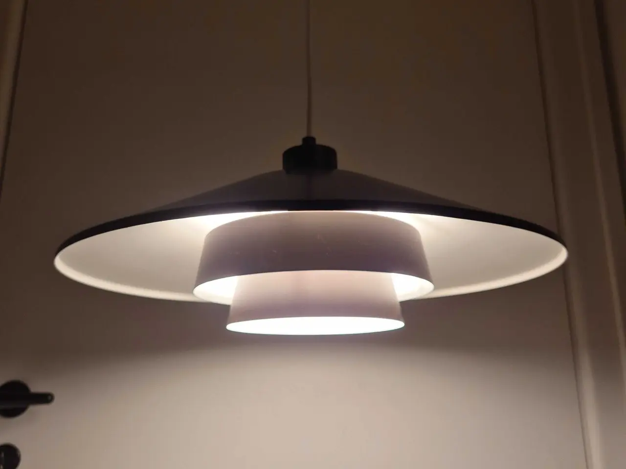 Billede 6 - Brun retrolampe fra danske Superlight 