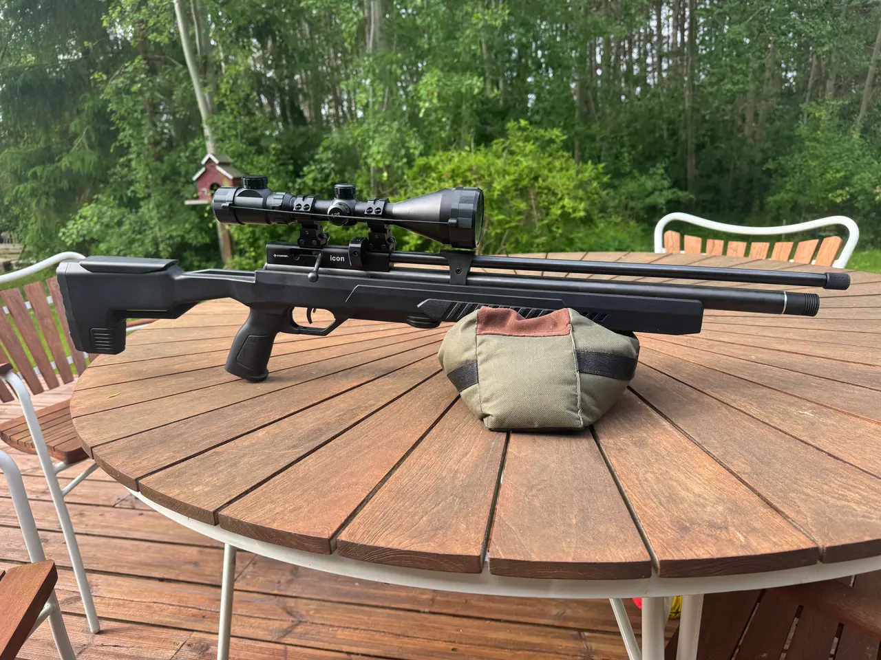 Billede 2 - PCP luftgevær til salg – Crosman Icon 4,5 mm