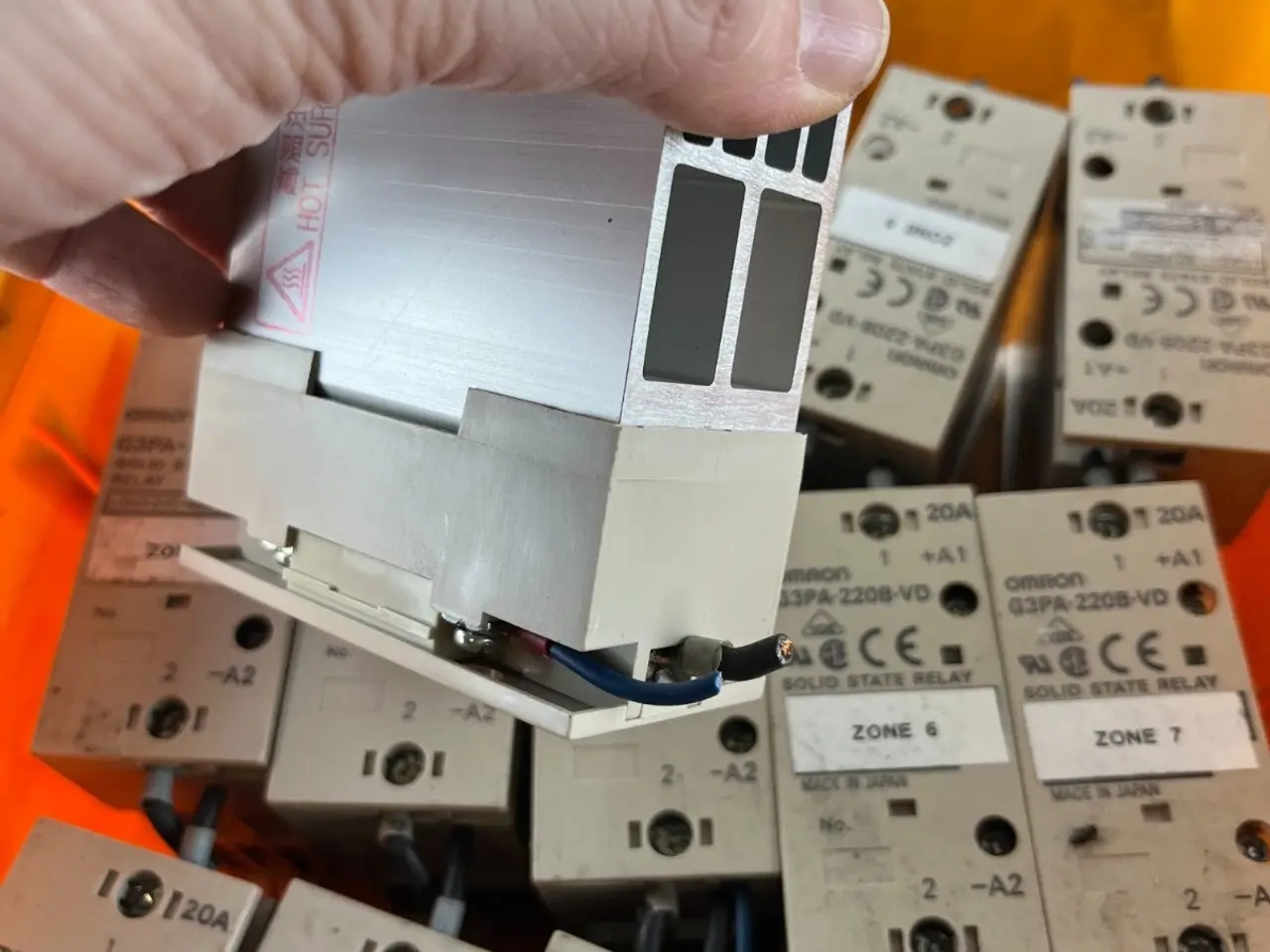 Billede 10 - parti of 15 Omron G3PA-420B G3PA-220B-VD Solid SSR