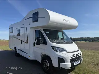 2027 - Etrusco A 6.9 DB   Etrusco A 6.9 DB 2027 med 6 sele og sovepladser fra Hinshøj Caravan