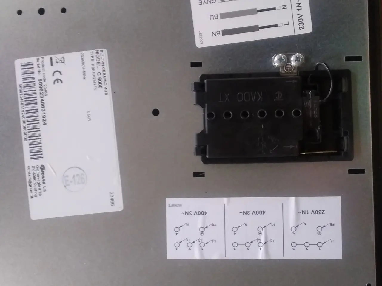 Billede 3 - GRAM glaskogeplade C 6000