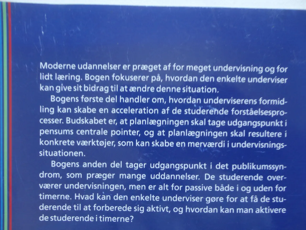 Billede 2 - Undervisningsteknik for universitetslærere