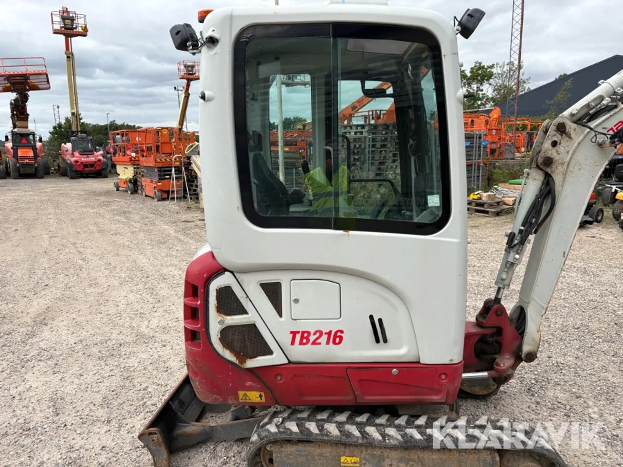 Billede 10 - Gravemaskine Takeuchi TB216 med kabine