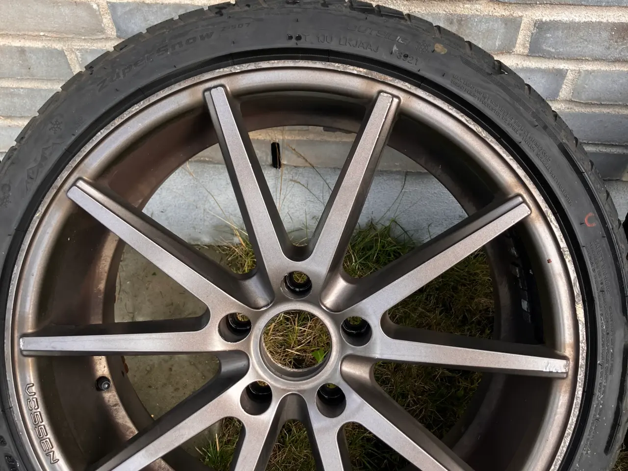 Billede 4 - Vossen fælge - har kørt på en bmw F-11