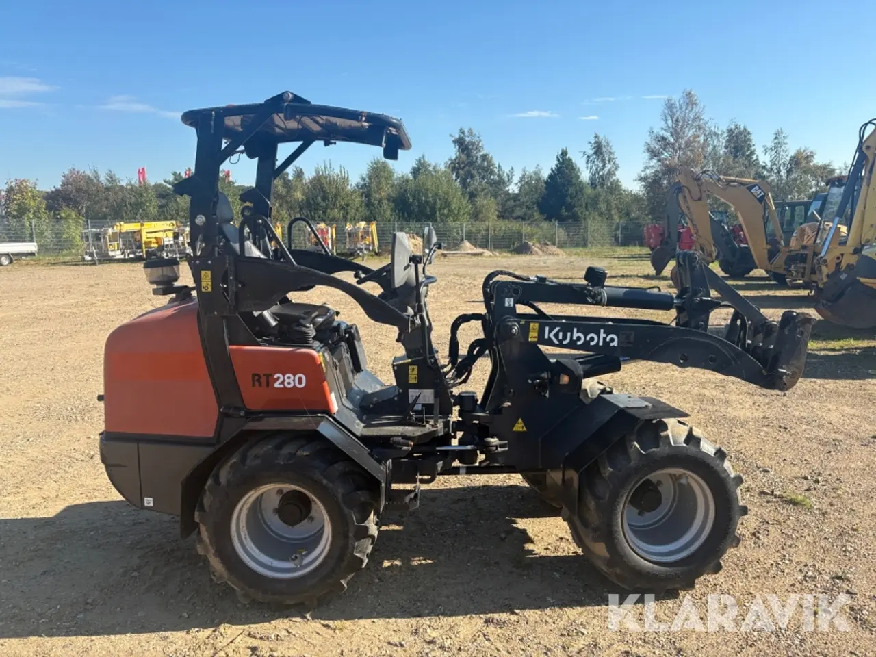 Billede 6 - Minilæsser Kubota RT280 med tilbehør