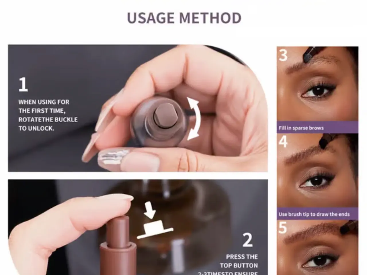 Billede 2 - “BROW-FECTION ANGLED BRUSH & DIP”