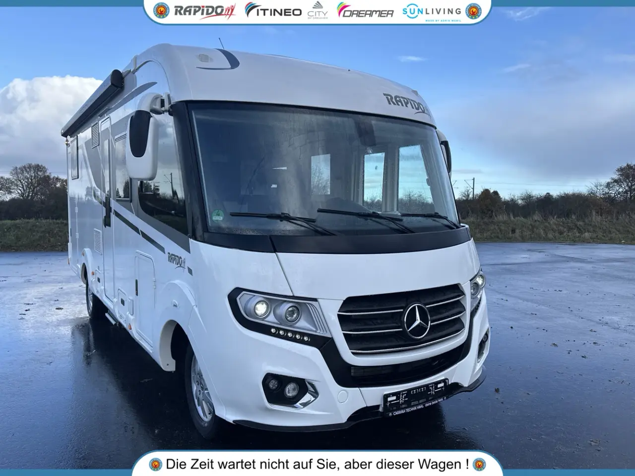 Billede 3 - Rapido-Reisemobile Model M66 Mercedes Top Camper