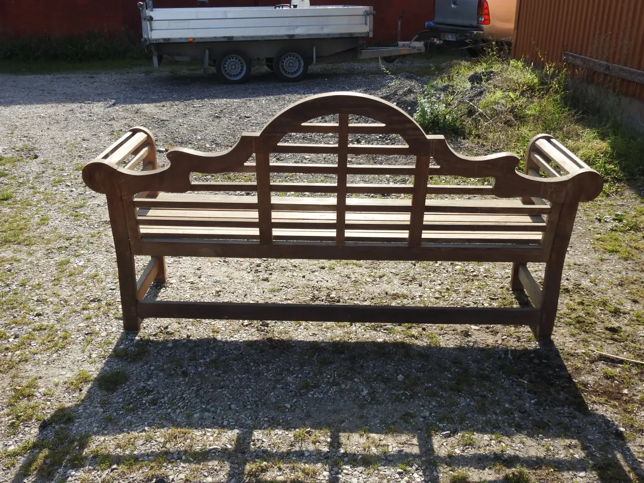 Billede 2 - Marlboro Teakbænk - Kerneteak - 180 cm