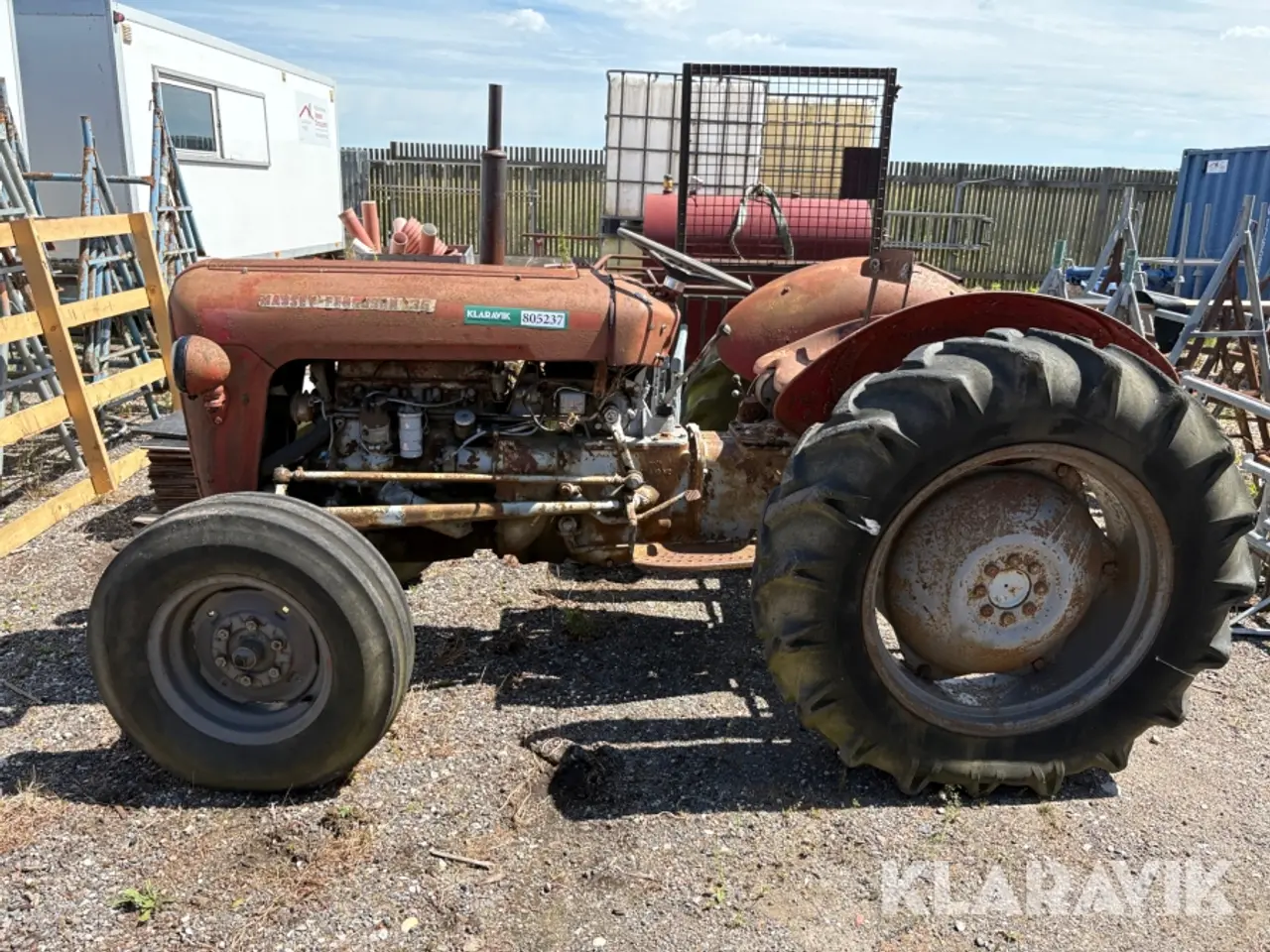 Billede 2 - Veterantraktor Massey Ferguson 35