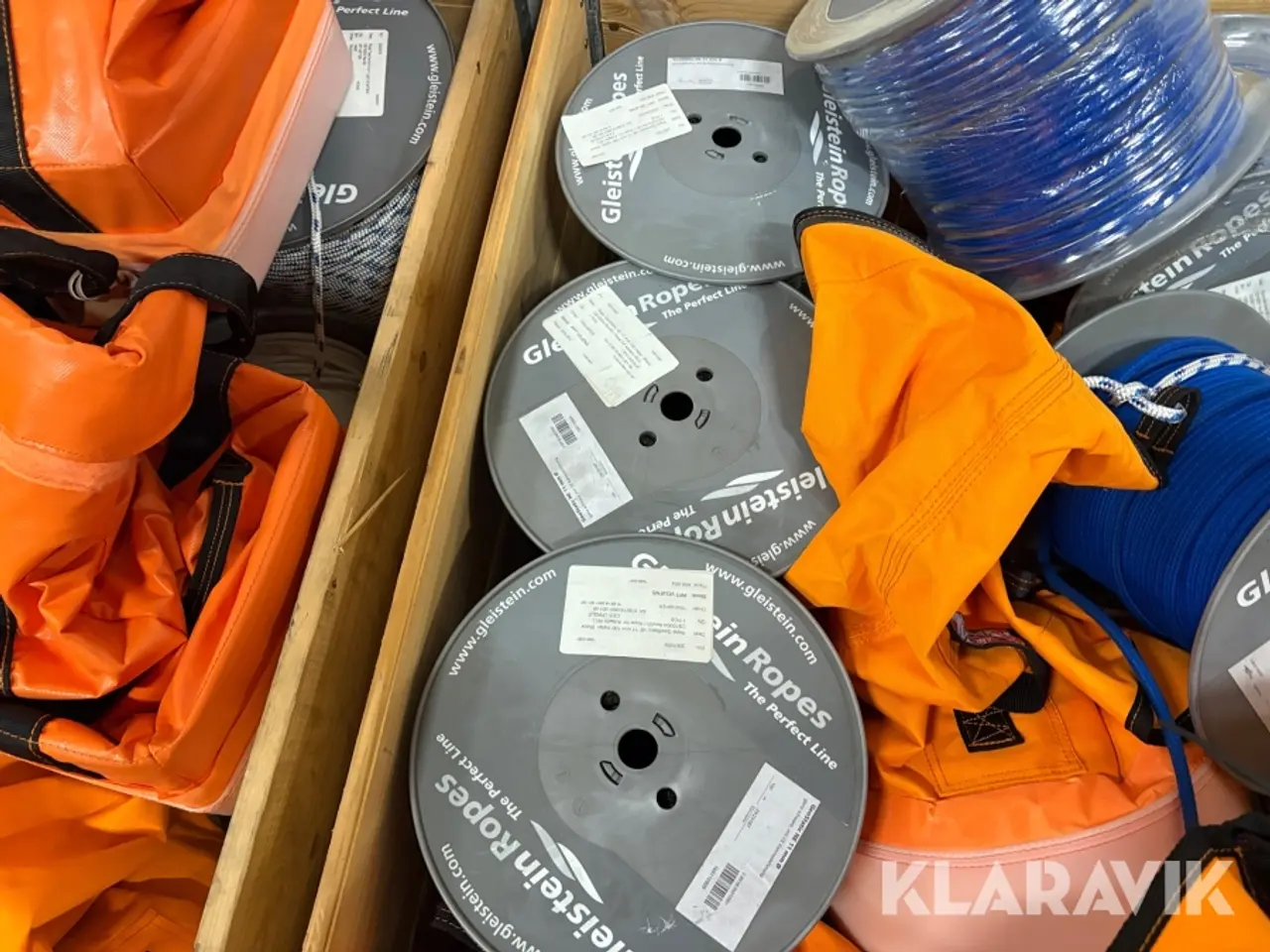 Billede 11 - Offshore tasker og sejlgarn EMG 3579 - 6 tasker / 6 ruller / 1 palle