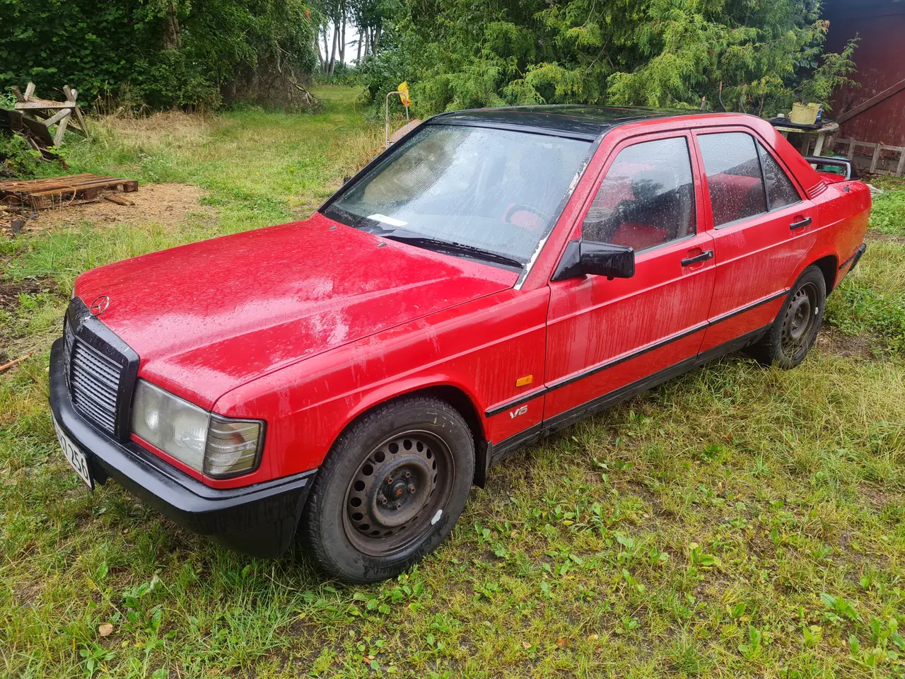 Billede 2 - Mercedes 190 årgang 1987