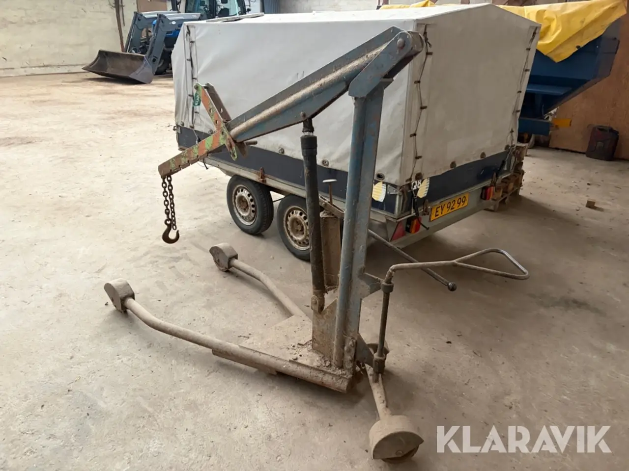 Billede 2 - Hydraulisk værkstedskran AC KF-7