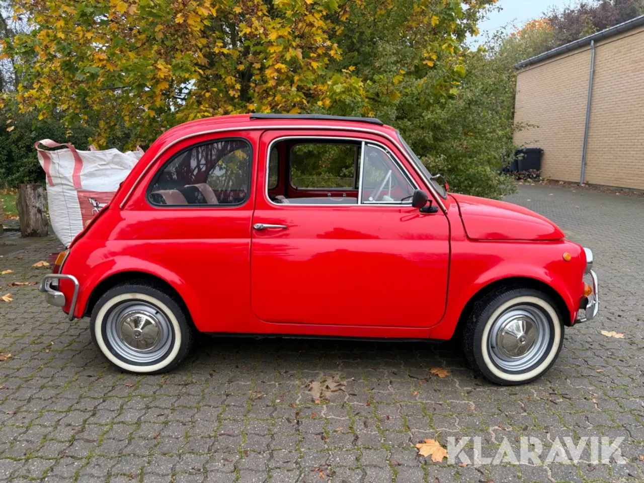 Billede 4 - Veteranbil Fiat 500L med foldetag