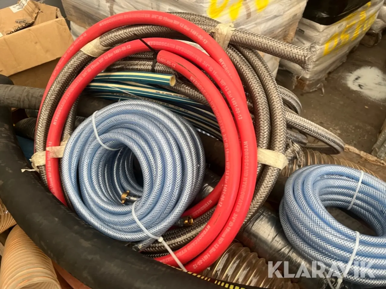 Billede 7 - Slanger Luft/Hydraulik 1 palle