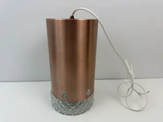 Retro pendel med glasskærm