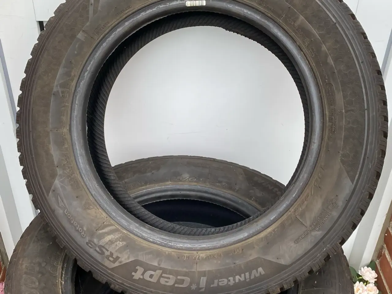Billede 6 - Hankook 185/65/R15 vinterdæk Boltmønster 8 mm Kun