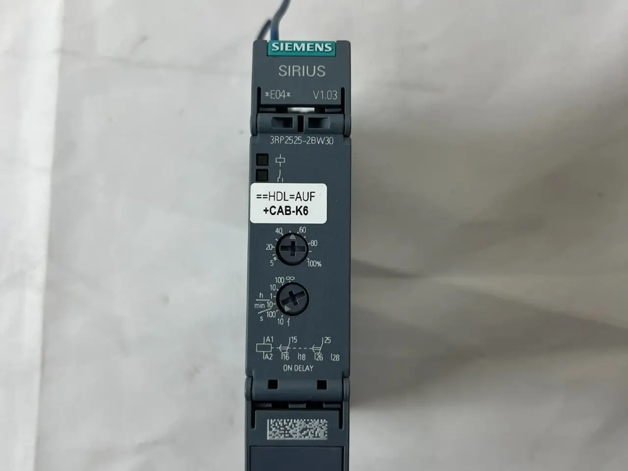 Billede 3 - Siemens SIRIUS 3RP2525-2BW30 Time relæ On Delay