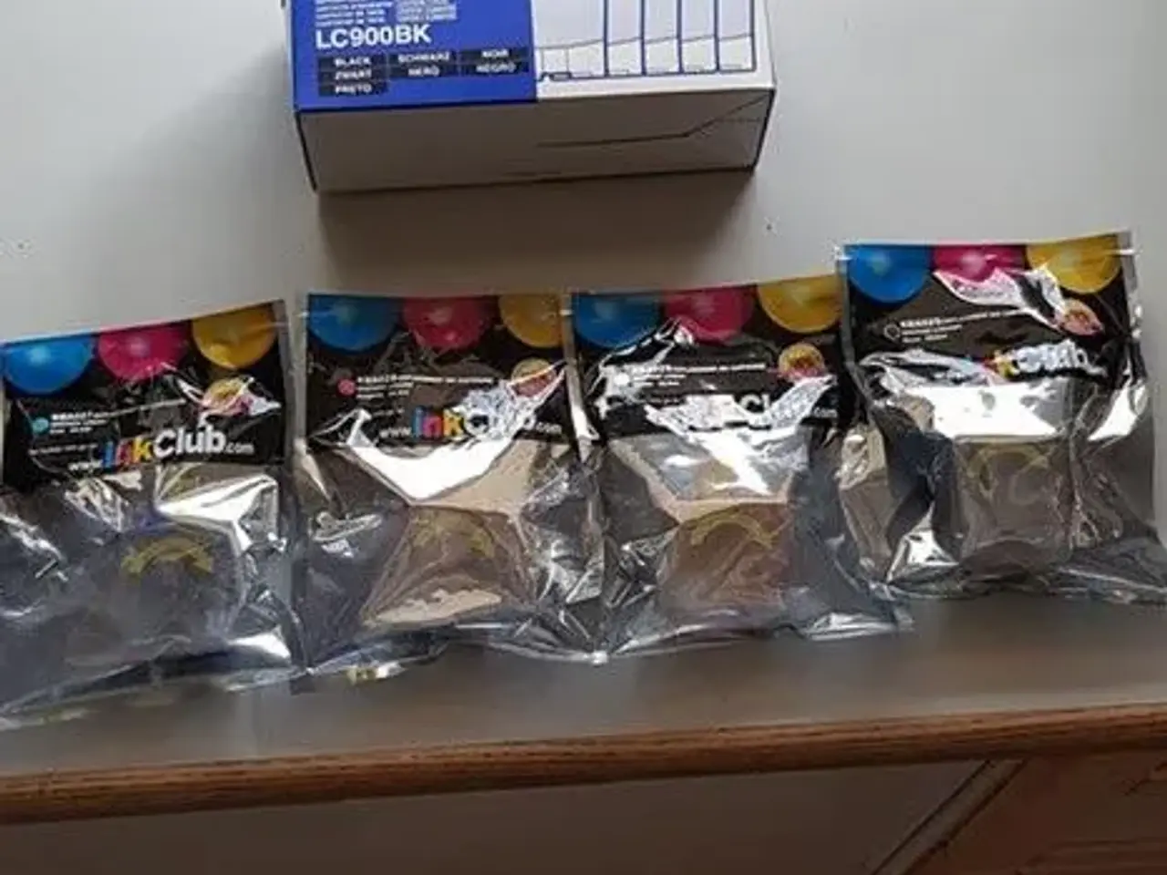Billede 1 - Brother LC900 Printerpatroner INK 5 stk nye