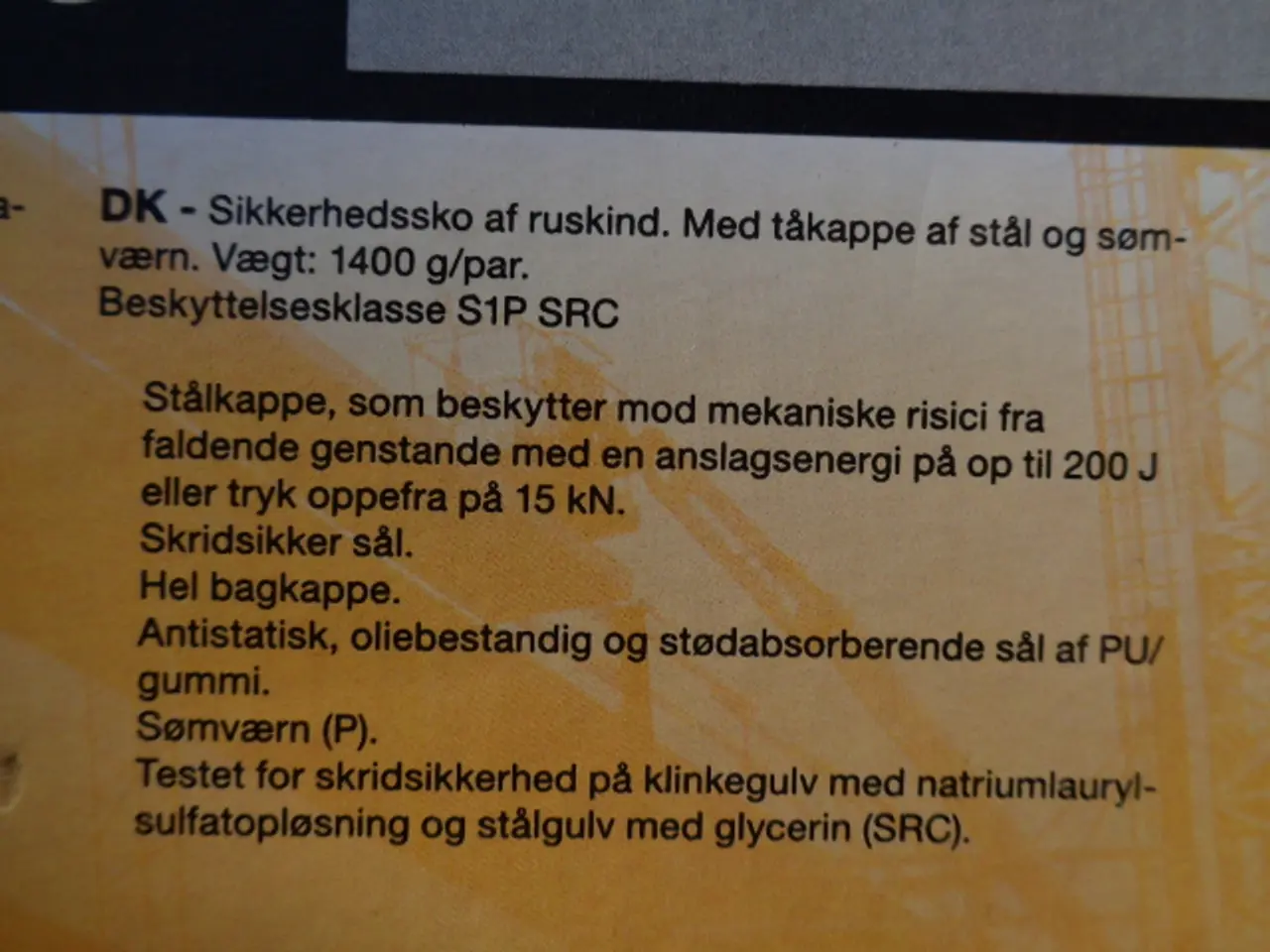 Billede 7 - Sikkerhedssko