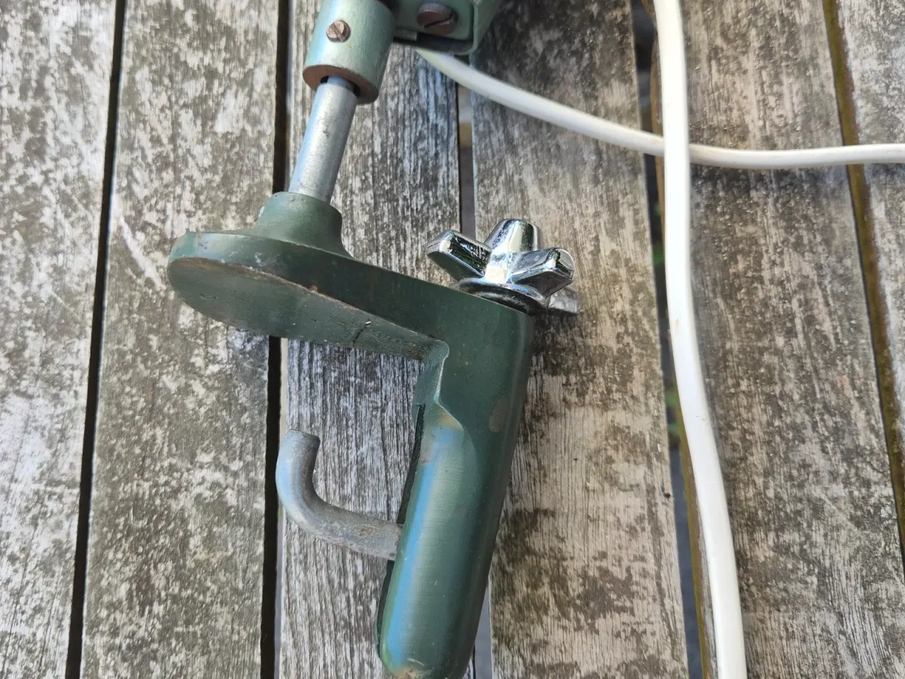 Billede 13 - Fed fransk arkitektlampe med industrielt udtryk
