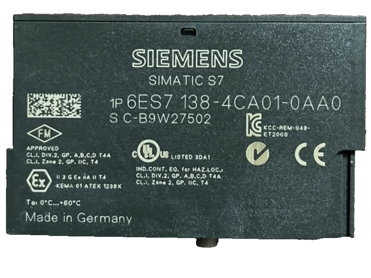 Billede 1 - Siemens SIMATIC S7 ET200S 6ES7 138-4CA01-0AA0 PM-E