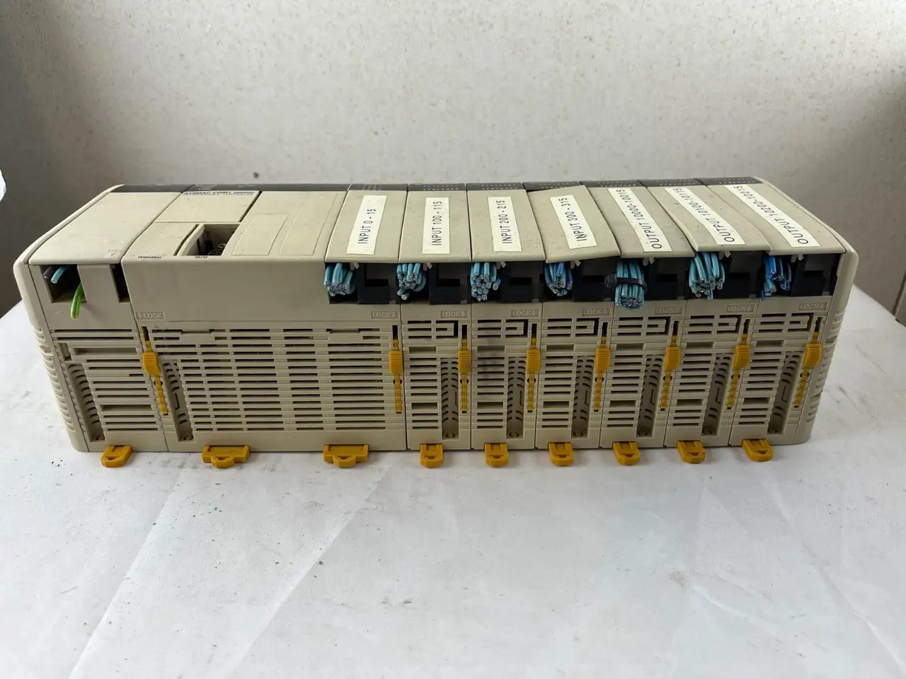 Billede 8 - Omron CQM1 CPU41 PLC System PA203 ID212 OD212 Rack
