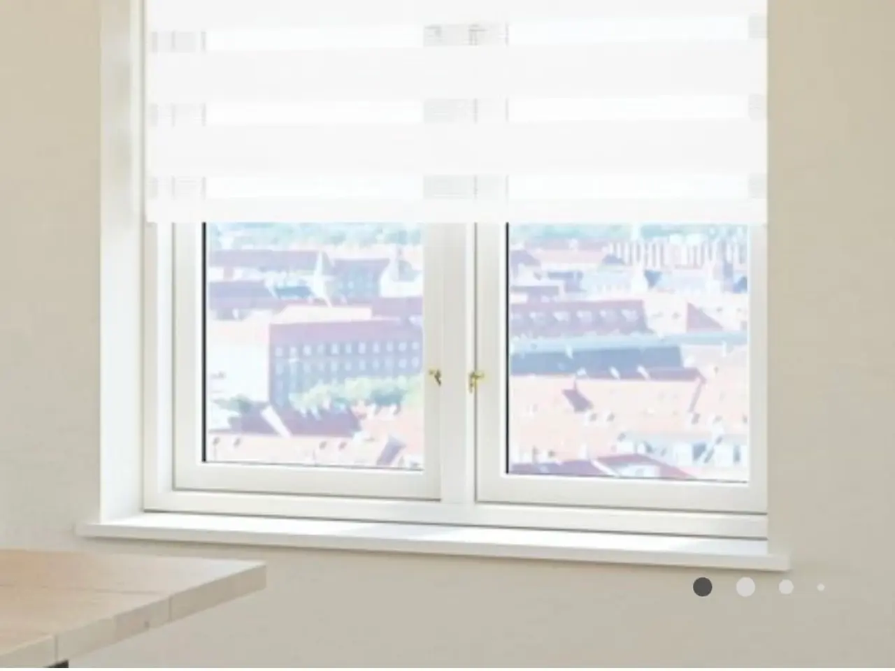 Billede 1 - Flotte hvide zebra rullegardiner