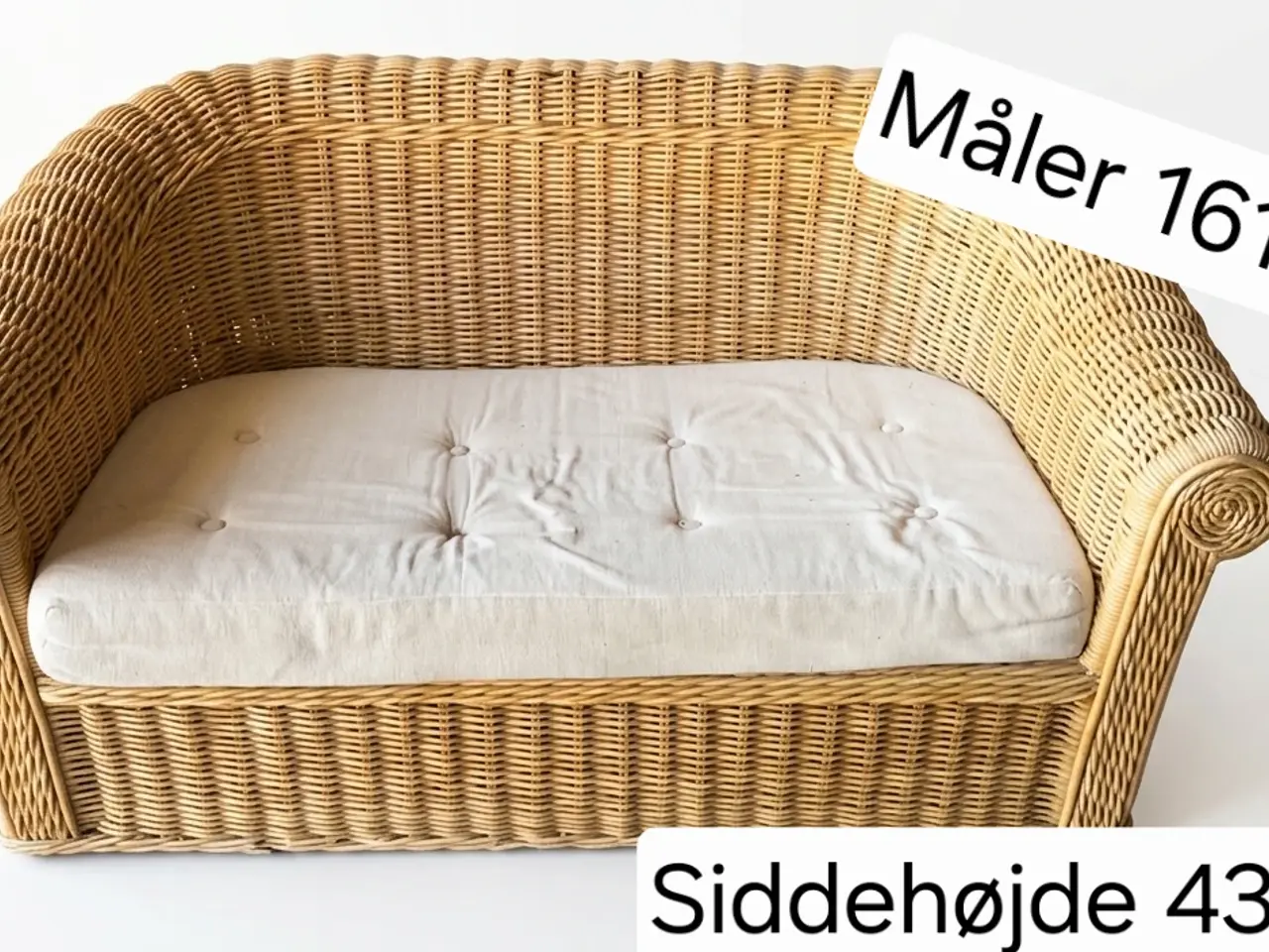 Billede 2 - Sofa I flet