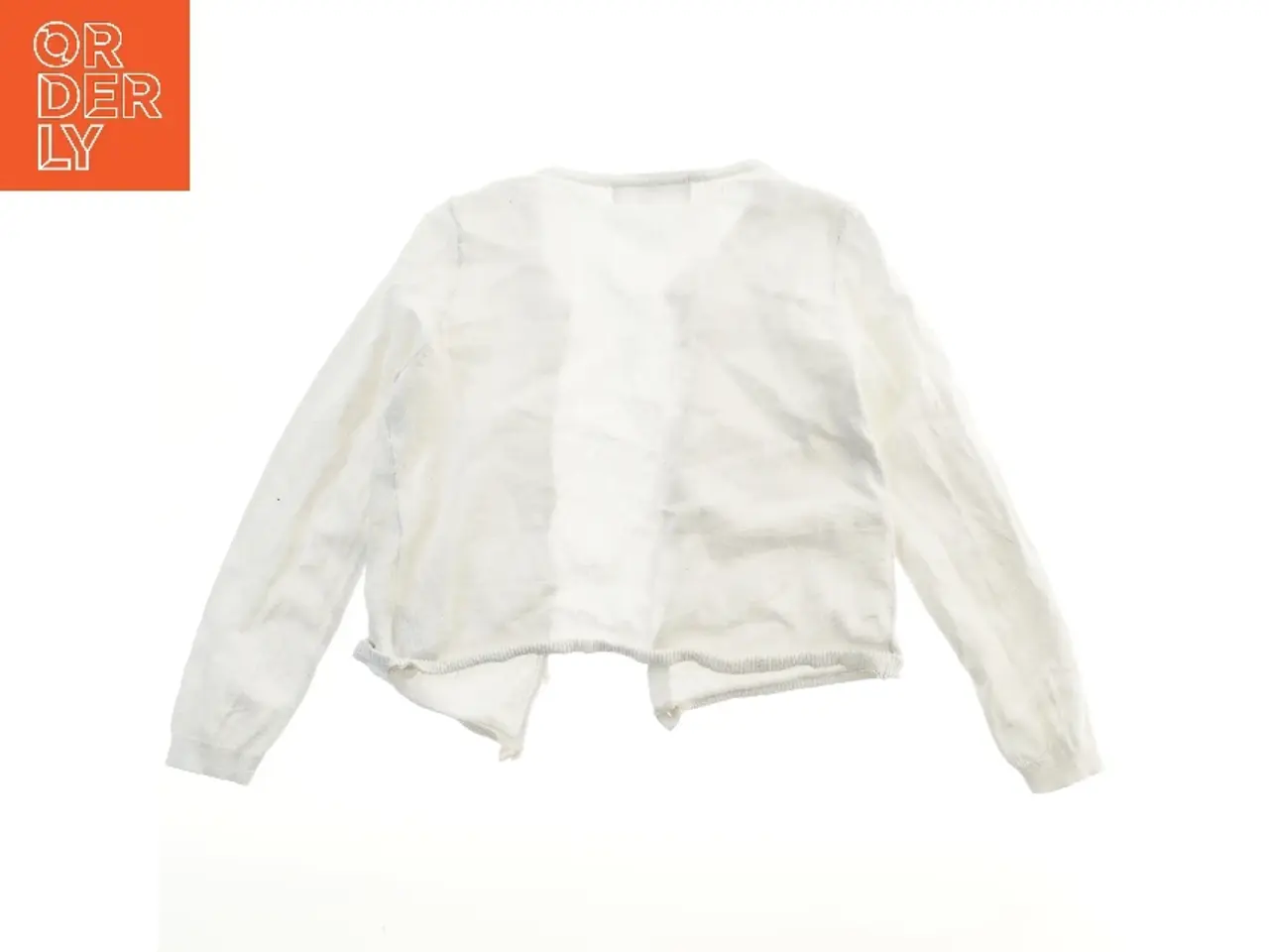 Billede 2 - Hvid cardigan fra H&M (str. 128)