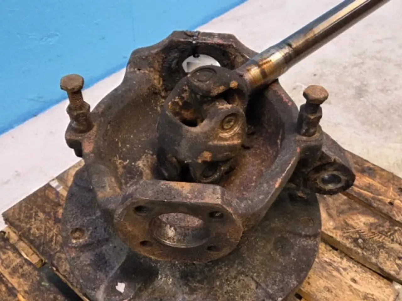 Billede 6 - New Holland LB115B Hjulnav L. 85821289