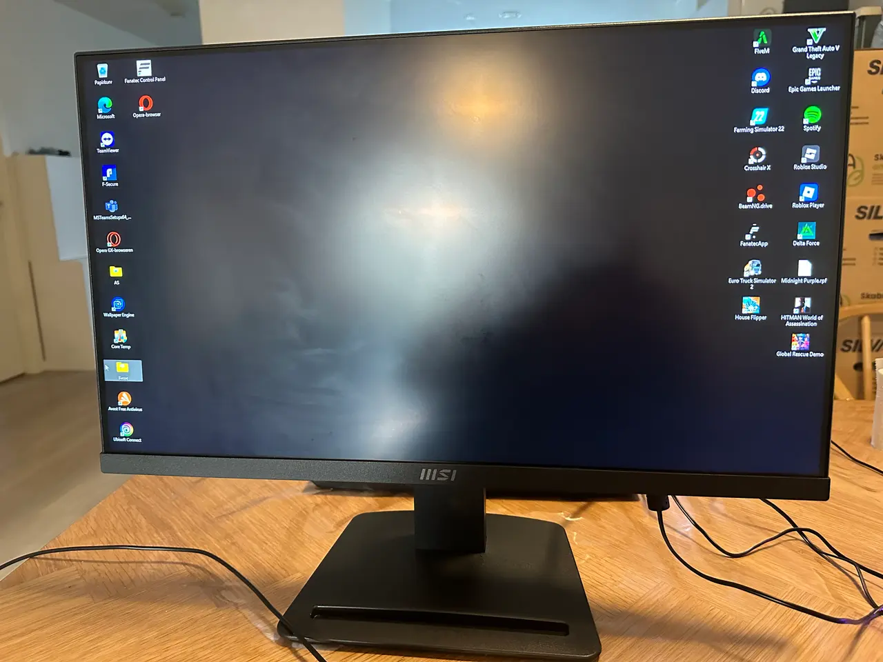 Billede 1 - MSI pc skærm sælges.