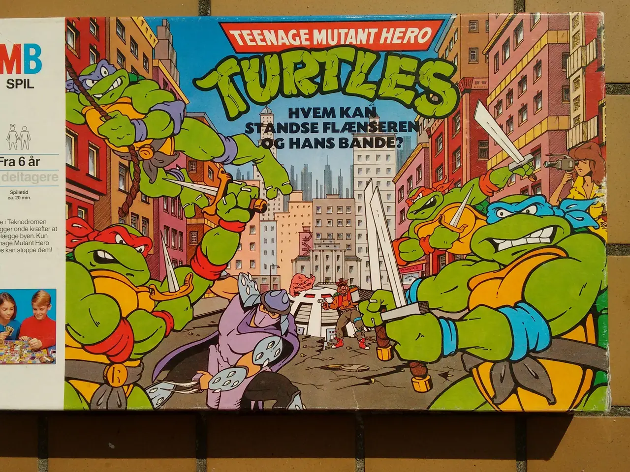 Billede 1 - Teenage Mutant Hero Turtles Brætspil Ninja Turtles