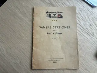 Jernbane-Bladet: Danske Stationer - tegninger