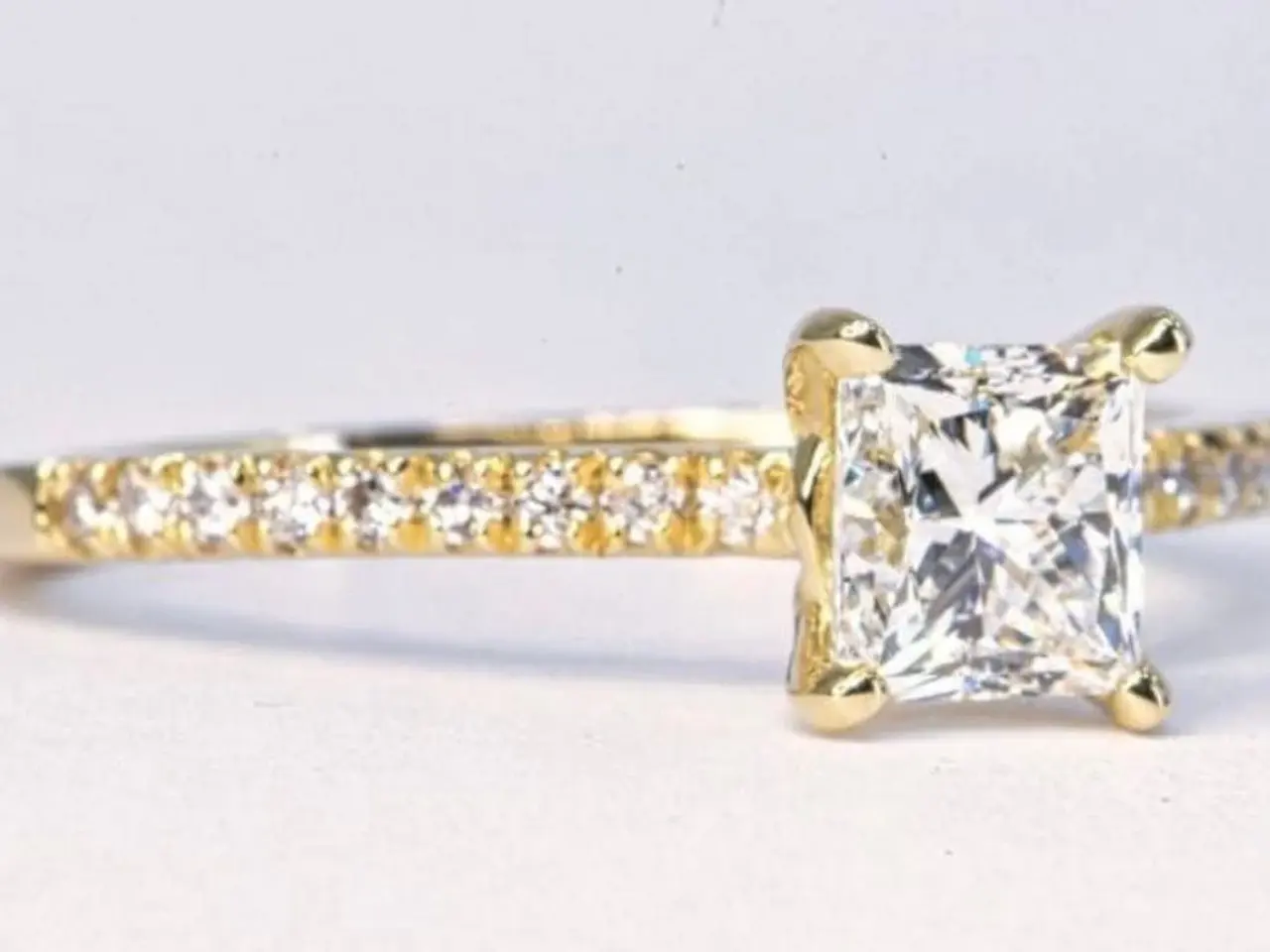 Billede 2 - Naturlig Diamantring 1.19ct
