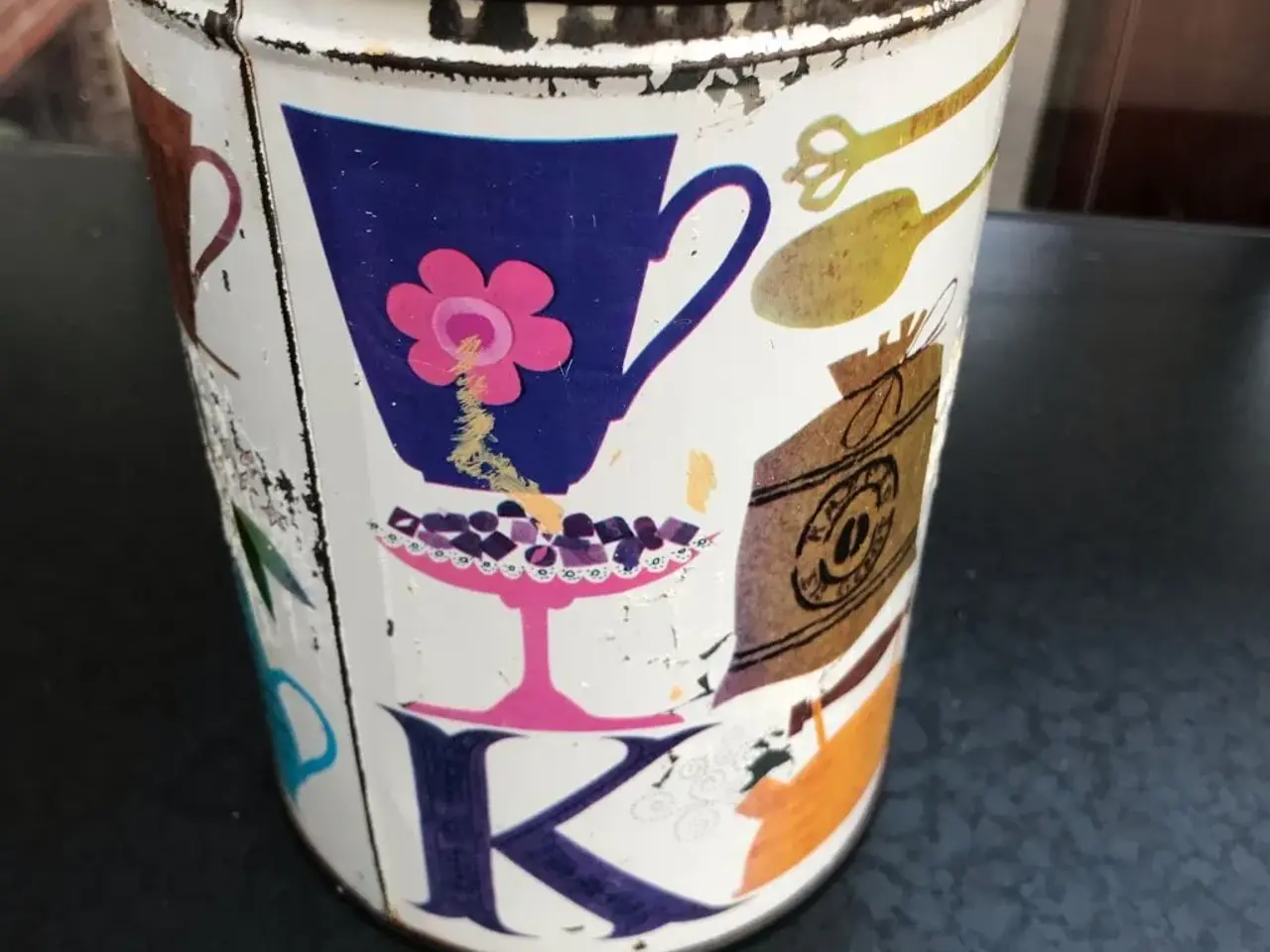Billede 4 - Gl kaffedåse