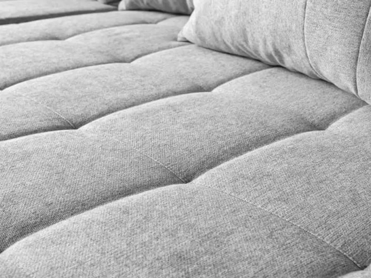 Billede 2 - Miami XL U-sofa højrevendt - lysegrå stof
