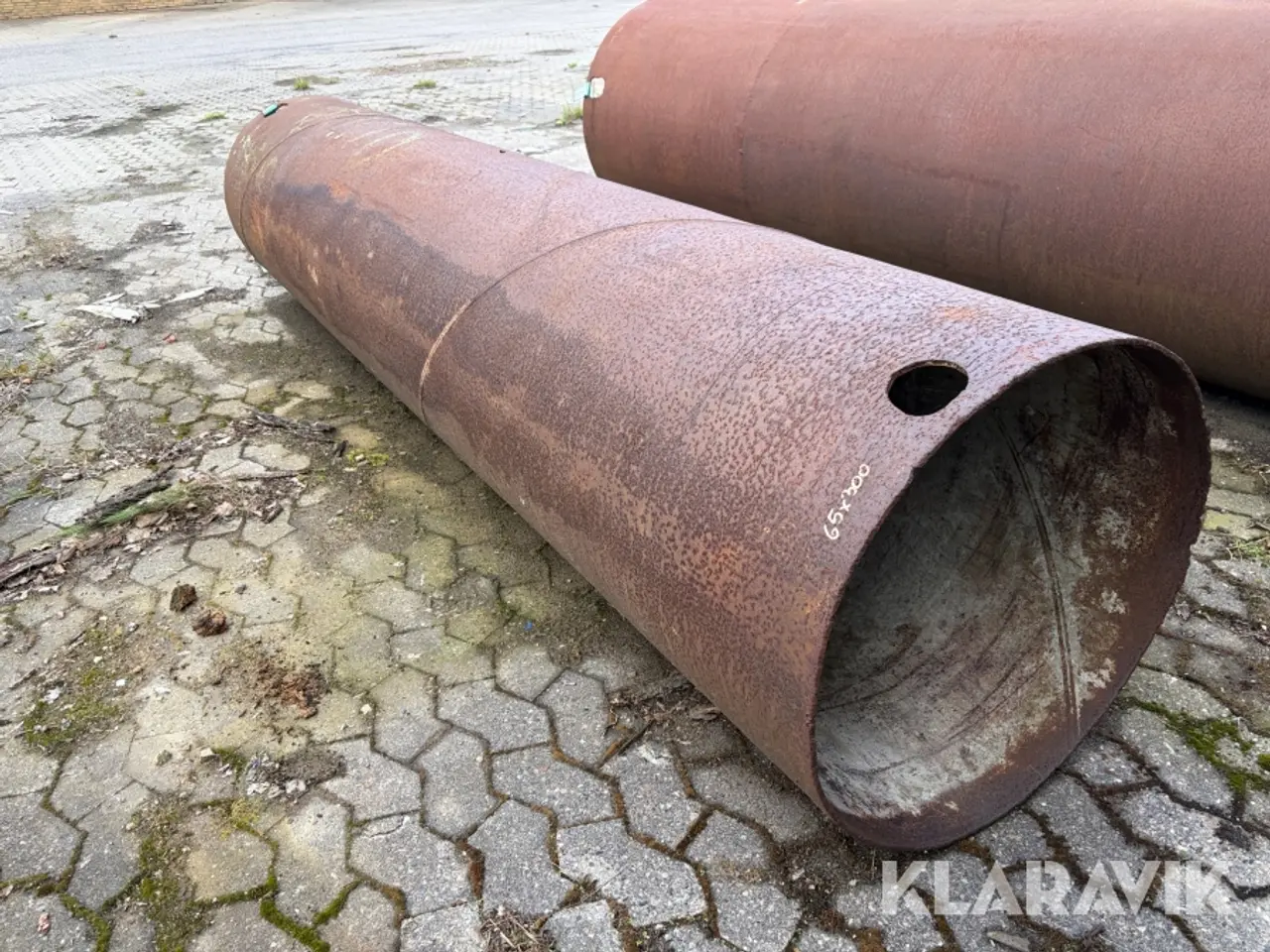 Billede 7 - Casing jern rør 3000x670mm 1 styk