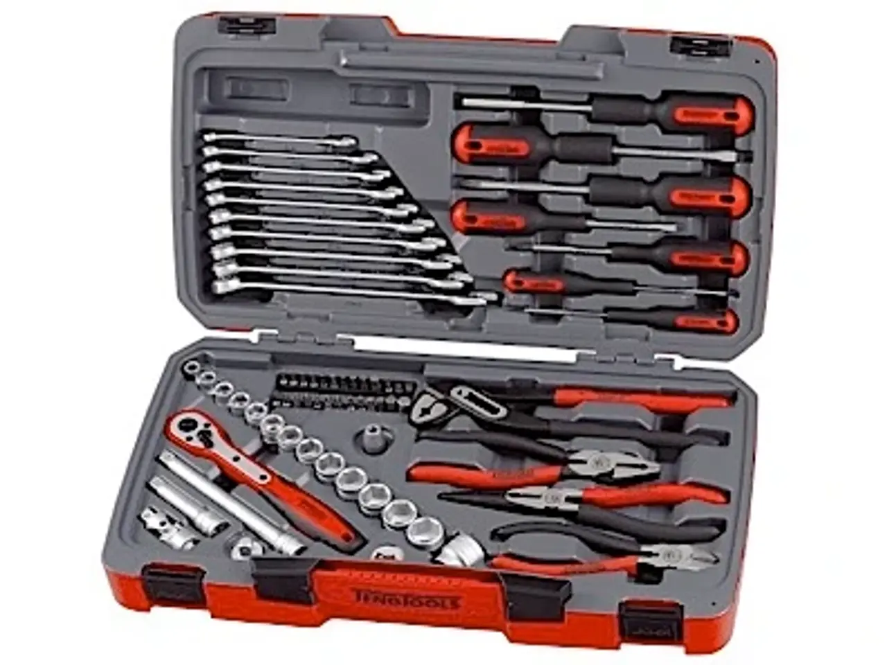 Billede 1 - 3/8\" m/ værktøj - Tengtools Topnøglesæt   T3867 -- 67 dele