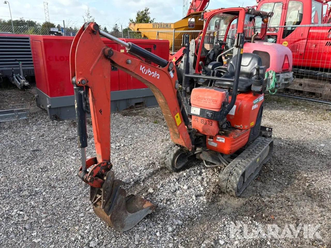 Billede 3 - Gravemaskine Kubota U10-3 minigraver.