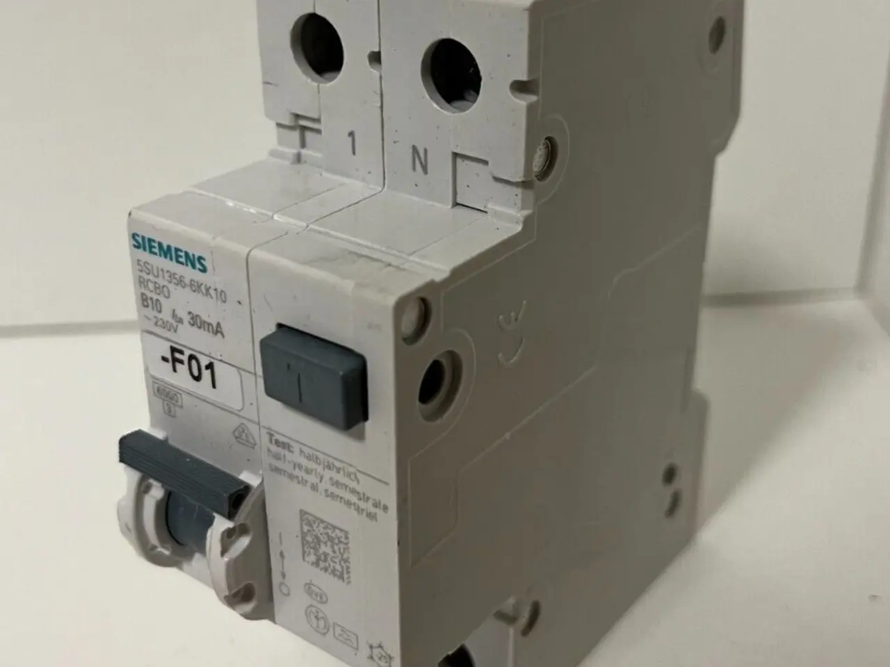 Billede 2 - Siemens RCBO 5SU1356-6KK10 B10 30mA Residual -