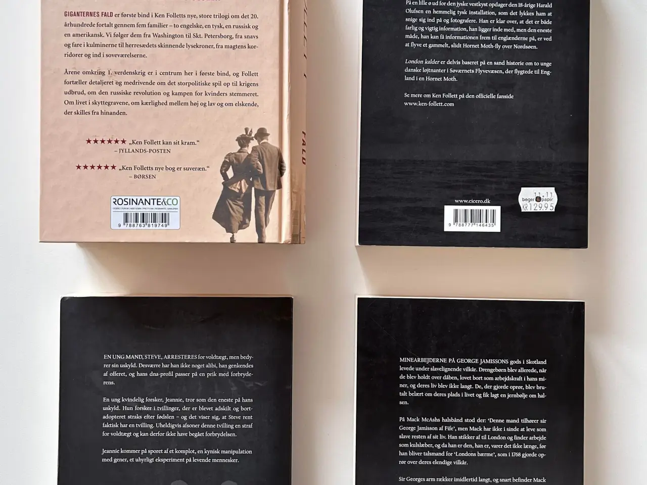 Billede 2 - Ken Follett bog, 3 titler - NYE!