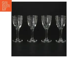 Sæt med 4 vinglas (str. 9 cm)