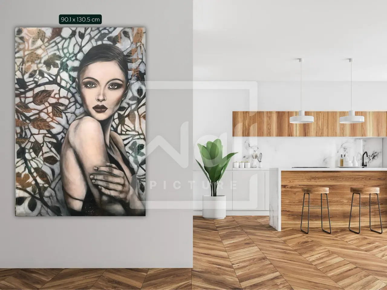 Billede 5 - Maleri 90 x 130