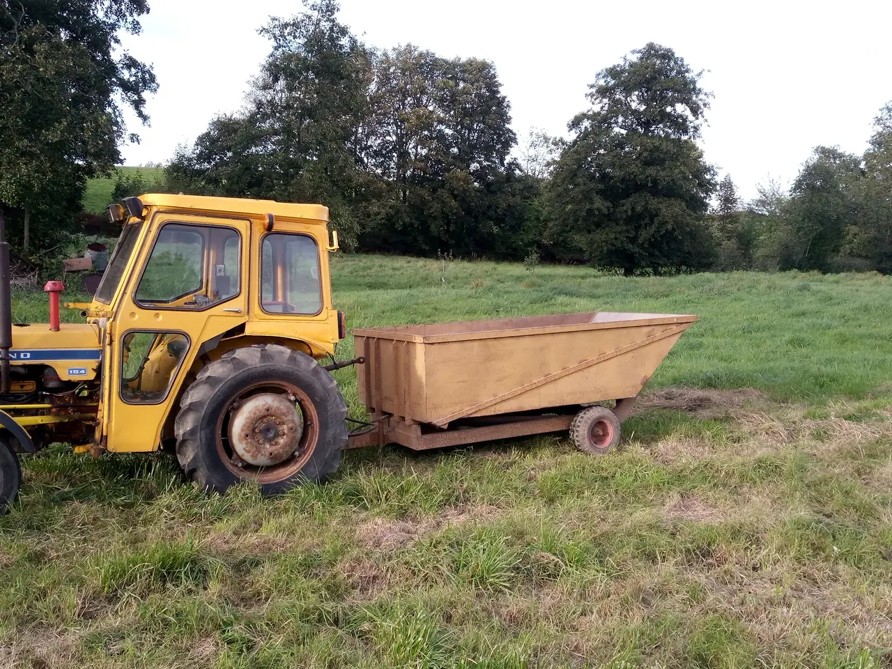 Billede 2 - Leyland 154 med 1,5T tipvogn