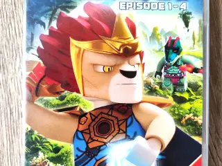 DVD Lego Chima episode 1-4