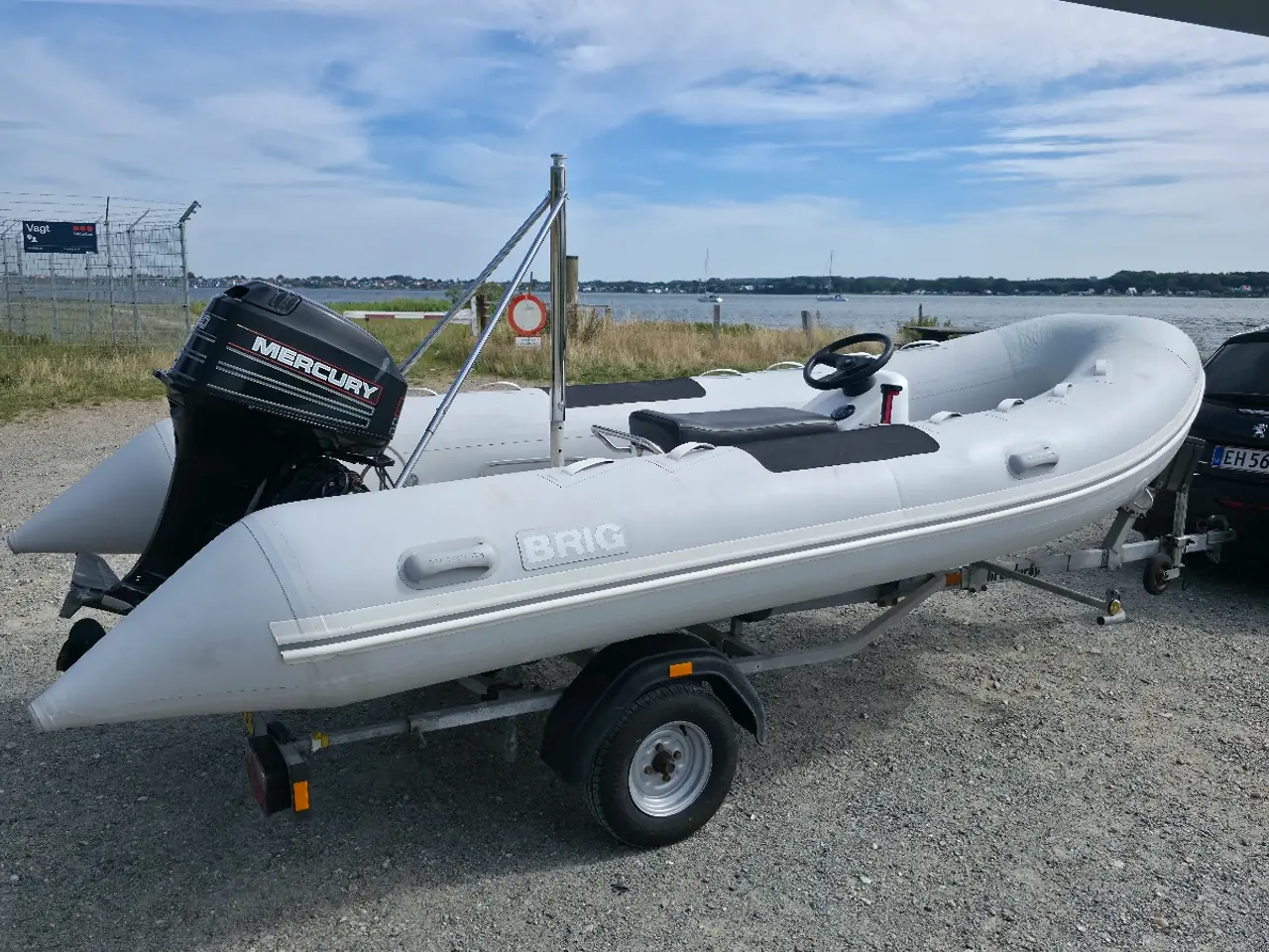 Billede 1 - BRIG Gummibåd + Mercury 40 HK + Brenderup Trailer 