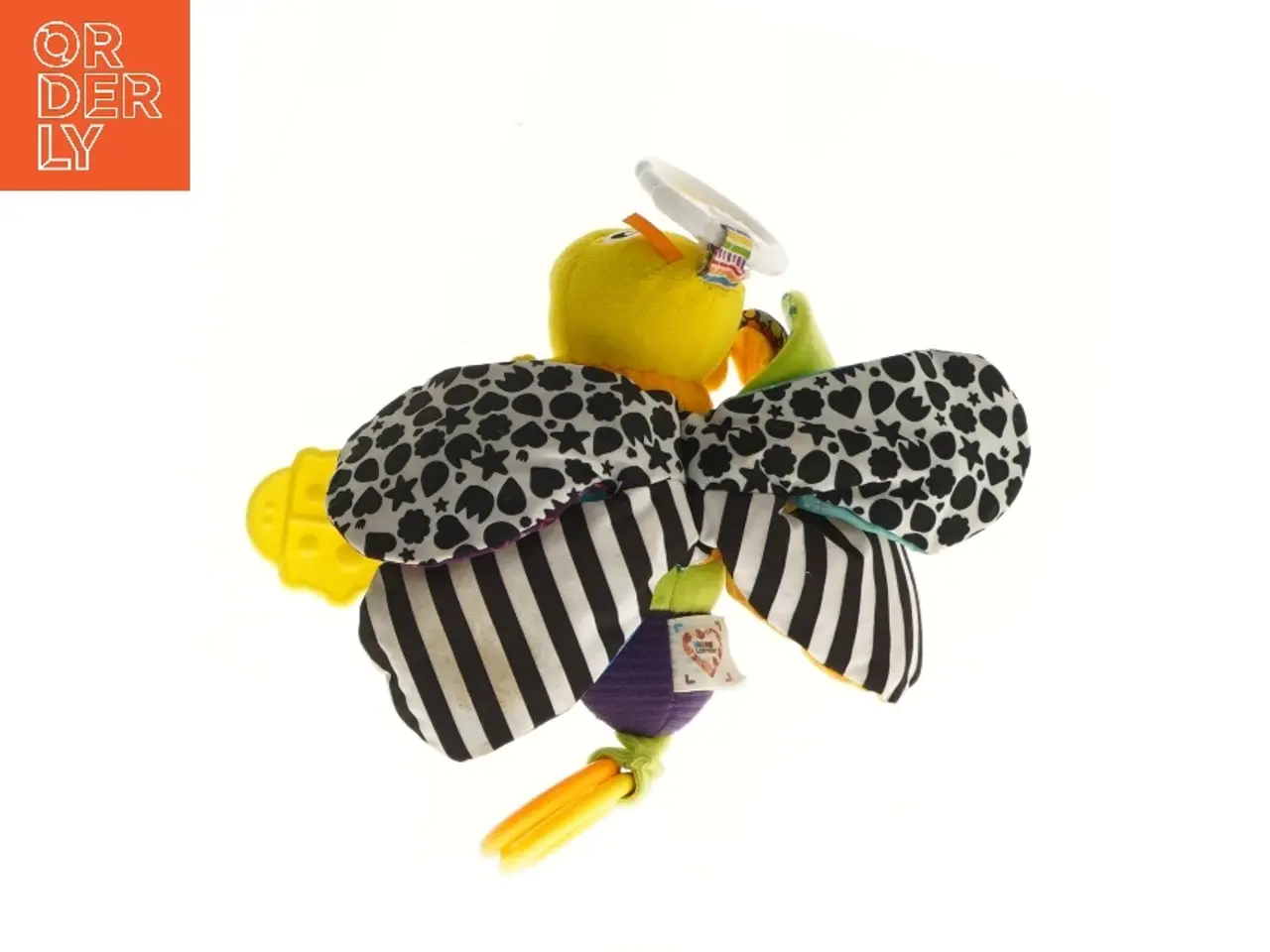 Billede 2 - Farverigt baby legetøj i form af sommerfugl fra Lamaze (str. 30 cm)